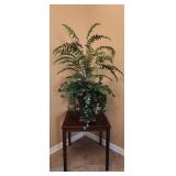 Faux House Plant with Container 42" w x 48" h