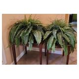Faux Fern Houseplants with Container 28" w x 24"