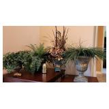 Faux Houseplants Containers Included