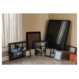 Frame Lot Wooden Metal Glass