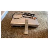Gold Star DVD VHS  Player with Remote