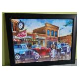 Wall Art Puzzle w/ Glass 28x22