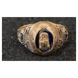 Jostens 10K Ladies Class Ring 1975 LE 4.2g