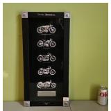 Harley Davidson Racing Machines Display Benson