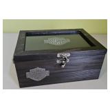 Harley-Davidson Wooden Memory Box / Jewelry Box /