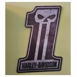 Harley Davidson Skull Pub Wood Sign Man Cave