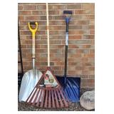 Shovel & Rake Lot