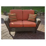 Wicker Love Seat (Quality All-Weather)