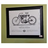 Harley Davidson Print The 1903 Single