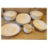 Pfaltzgraff Food Serving Lot Platters Round Gravy