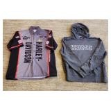 Harley-Davidson Sweatshirt Hoodie Button-up Shirt