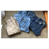 Menï¿½s Ralph Polo and Duluth Firehose Denim Jeans