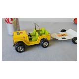 Buddy L  Hot Slicks Jeep & Trailer