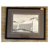 Sandy Beach Framed Photo 17 x 22