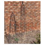 Decorative Wire Trellis Towers (2)