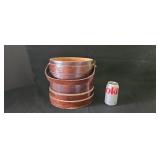 Wood Sugar Bucket No Lid
