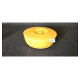 Vintage Hall Gold Round Hotpoint Refrigerator