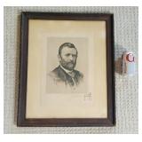 Ulysses S Grant Framed Print 1894 by Chas Barmore