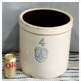 UHL #4 Crock ( Brown Finish Inside)