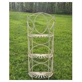 Metal Half Round Shelf