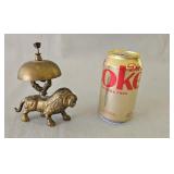 19th Century Brass Lion Hotel