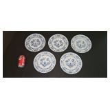 Meissen Plates Blue Porcelain 9 7/8ï¿½ Lot