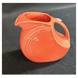 LARGE DISK PITCHER PERSIMMON FIESTAWARE FIESTA 67
