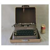 Smith Corona Sterling Manual Typewriter With Hard