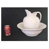 Royal Ironstone Bowl and Pitcher