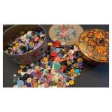 Button Tin Lot