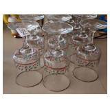 Arby Christmas Holly Ribbons Garland 10 Oz Water