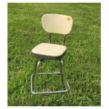 Ames Maid Kitchen Metal Swivel Stool Chair Retro