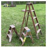 Step Ladder (5ï¿½) & 2-Stool Lot (4ï¿½)