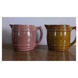 Uhl Pottery Co. Huntingburg, IN 1 Qt Barrel Style