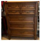White Fine Furniture HiBoy 5 Drawer Dresser 38W