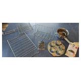Egg Poacher Wire Racks Cookie Cutters Food Mill