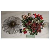 Faux Florals Wall Art