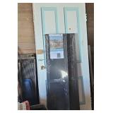 Solid Wood Interior Doors (6) w/ Hardware & Black