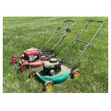 Push Mower Lot SNAPPER Electric Start WEEDEATER