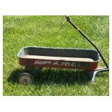 Radio Flyer 89 Wagon (missing wheel)