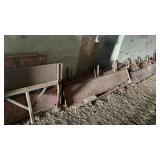 Metal Wagon/Truck Side Rails 92 x 13 (3) 190" x