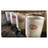 AP Hog Diner Round Poly Feeders (4) Base Dia 36.
