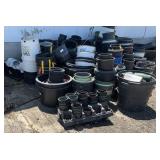 Plant Containers Plastic Various Sized