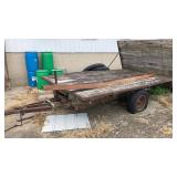 Two Wheel Trailer 7x11 Rough/Needs Tires