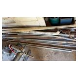 Scrap Metal Lot Pipe and Buckets