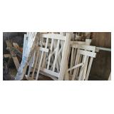 PVC Maintenance Free Fence Lot Assorted Pieces