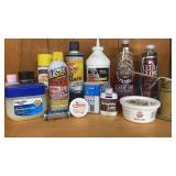 Assorted Oils/Fluids/Sprays