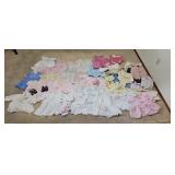 Vintage Little Girls Dresses Shoes Lot