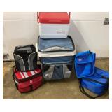 Lunch Cooler Lot (6 Pcs)