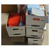 Mixed Fabric Lot - 5 Boxes